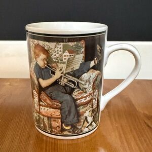 Vintage Norman Rockwell - Saturday Evening Post - The “Practice” 1950 Cover